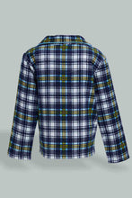تنزيل الصورة على معرض الصور، Redtag-Black-Checkered-Flannel-2-Pack-Pj-Set-Pyjama-Sets-Infant-Boys-3 to 24 Months