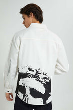 Load image into Gallery viewer, Redtag-White-Shirt-Casual-Shirts-Men's-