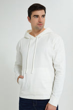 Load image into Gallery viewer, Redtag-White-Hoodies-Shirt-Casual-Shirts-Men's-