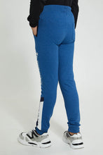 تنزيل الصورة على معرض الصور، Redtag-Blue-Superman-Active-Pant-Joggers-Senior-Boys-9 to 14 Years