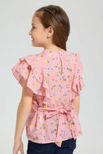 تنزيل الصورة على معرض الصور، Redtag-Light-Blue-Printed-Blouse-Colour:Blue,-Filter:Girls-(2-to-8-Yrs),-Girls-Blouses,-New-In,-New-In-GIR,-Non-Sale,-S22B,-Section:Kidswear-Girls-2 to 8 Years