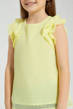 تنزيل الصورة على معرض الصور، Redtag-Yellow-Textured-Blouse-Colour:Yellow,-Filter:Girls-(2-to-8-Yrs),-Girls-Blouses,-New-In,-New-In-GIR,-Non-Sale,-S22B,-Section:Kidswear-Girls-2 to 8 Years