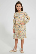 تنزيل الصورة على معرض الصور، Redtag-Assorted-Printed-Shirt-Dress-Dresses-Girls-2 to 8 Years
