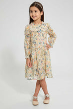 تنزيل الصورة على معرض الصور، Redtag-Assorted-Printed-Shirt-Dress-Dresses-Girls-2 to 8 Years