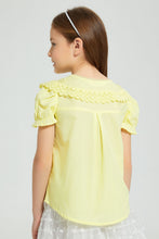 تنزيل الصورة على معرض الصور، Redtag-Yellow-Embroideredelished-Collared-Shirt-Blouse-Colour:Yellow,-Filter:Girls-(2-to-8-Yrs),-Girls-Blouses,-New-In,-New-In-GIR,-Non-Sale,-S22B,-Section:Kidswear-Girls-2 to 8 Years