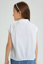 تنزيل الصورة على معرض الصور، Redtag-White-Embroideredellished-Collar-Blouse-Colour:White,-Filter:Girls-(2-to-8-Yrs),-Girls-Blouses,-New-In,-New-In-GIR,-Non-Sale,-S22B,-Section:Kidswear-Girls-2 to 8 Years