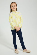 تنزيل الصورة على معرض الصور، Redtag-Yellow-Check-Shirt-Blouse-Colour:Yellow,-Filter:Girls-(2-to-8-Yrs),-Girls-Blouses,-New-In,-New-In-GIR,-Non-Sale,-S22B,-Section:Kidswear-Girls-2 to 8 Years