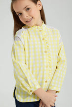 تنزيل الصورة على معرض الصور، Redtag-Yellow-Check-Shirt-Blouse-Colour:Yellow,-Filter:Girls-(2-to-8-Yrs),-Girls-Blouses,-New-In,-New-In-GIR,-Non-Sale,-S22B,-Section:Kidswear-Girls-2 to 8 Years