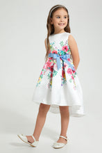 Load image into Gallery viewer, Redtag-White-Printed-Dress-Colour:White,-Filter:Girls-(2-to-8-Yrs),-Girls-Dresses,-New-In,-New-In-GIR,-Non-Sale,-S22A,-Section:Kidswear-Girls-2 to 8 Years