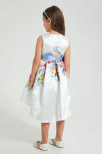 Load image into Gallery viewer, Redtag-White-Printed-Dress-Colour:White,-Filter:Girls-(2-to-8-Yrs),-Girls-Dresses,-New-In,-New-In-GIR,-Non-Sale,-S22A,-Section:Kidswear-Girls-2 to 8 Years
