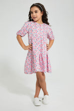 تنزيل الصورة على معرض الصور، Redtag-Pink-Front-Placket-Printed-Dress-Colour:Pink,-Filter:Girls-(2-to-8-Yrs),-Girls-Dresses,-New-In,-New-In-GIR,-Non-Sale,-S22A,-Section:Kidswear-Girls-2 to 8 Years