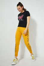 تنزيل الصورة على معرض الصور، Redtag-Black-Photographic-Print-T-Shirt-Active-Tees-Women's-