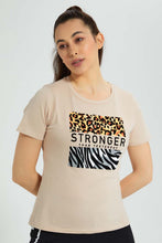 تنزيل الصورة على معرض الصور، Redtag-Pink-Photographic-Print-T-Shirt-Active-Tees-Women's-
