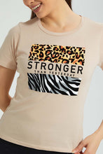 تنزيل الصورة على معرض الصور، Redtag-Pink-Photographic-Print-T-Shirt-Active-Tees-Women's-