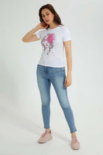 تنزيل الصورة على معرض الصور، Redtag-Mustard-Photographic-Print-T-Shirt-Graphic-Prints-Women's-