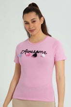 تنزيل الصورة على معرض الصور، Redtag-Black-Photographic-Print-T-Shirt-Active-Tees-Women's-