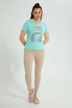 تنزيل الصورة على معرض الصور، Redtag-Pink-Photographic-Print-T-Shirt-Active-Tees-Women's-