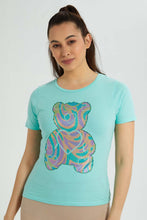 تنزيل الصورة على معرض الصور، Redtag-Pink-Photographic-Print-T-Shirt-Active-Tees-Women's-