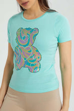 تنزيل الصورة على معرض الصور، Redtag-Pink-Photographic-Print-T-Shirt-Active-Tees-Women's-