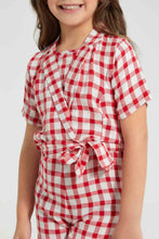 Load image into Gallery viewer, Redtag-Assorted-Check-Playsuit-Colour:Assorted,-Filter:Girls-(2-to-8-Yrs),-Girls-Jumpsuits,-New-In,-New-In-GIR,-Non-Sale,-S22A,-Section:Kidswear-Girls-2 to 8 Years