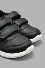 Load image into Gallery viewer, Redtag-Black-Colour-Block-Sneaker-Sneakers-Boys-3 to 5 Years