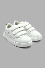 Load image into Gallery viewer, Redtag-White-Dinosaur-Print-Sneaker-Sneakers-Boys-3 to 5 Years