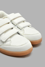 Load image into Gallery viewer, Redtag-White-Translucent-Sole-Sneaker-BSR-Casual-Shoes,-Colour:White,-Filter:Boys-Footwear-(5-to-14-Yrs),-New-In,-New-In-BSR-FOO,-Non-Sale,-S22A,-Section:Kidswear-Senior-Boys-5 to 14 Years