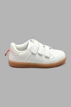 Load image into Gallery viewer, Redtag-White-Translucent-Sole-Sneaker-BSR-Casual-Shoes,-Colour:White,-Filter:Boys-Footwear-(5-to-14-Yrs),-New-In,-New-In-BSR-FOO,-Non-Sale,-S22A,-Section:Kidswear-Senior-Boys-5 to 14 Years