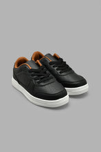 Load image into Gallery viewer, Redtag-Black-Fabric-Block-Skate-Shoe-BSR-Casual-Shoes,-Colour:Black,-Filter:Boys-Footwear-(5-to-14-Yrs),-New-In,-New-In-BSR-FOO,-Non-Sale,-S22A,-Section:Kidswear-Senior-Boys-5 to 14 Years