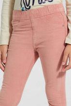 Load image into Gallery viewer, Redtag-Pink-Printed-Jegging-Jeggings-Girls-2 to 8 Years