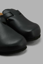 Load image into Gallery viewer, Redtag-Black-Cork-Mule-Mules-Senior-Boys-5 to 14 Years