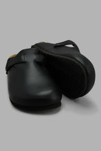 Load image into Gallery viewer, Redtag-Black-Cork-Mule-Mules-Senior-Boys-5 to 14 Years