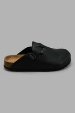 Load image into Gallery viewer, Redtag-Black-Cork-Mule-Mules-Senior-Boys-5 to 14 Years