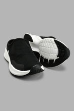 Load image into Gallery viewer, Redtag-Black-Mule-Slip-On-Boys-Trainers,-Colour:Black,-Filter:Boys-Footwear-(3-to-5-Yrs),-New-In,-New-In-BOY-FOO,-Non-Sale,-S22A,-Section:Kidswear-Boys-3 to 5 Years