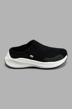 Load image into Gallery viewer, Redtag-Black-Mule-Slip-On-Boys-Trainers,-Colour:Black,-Filter:Boys-Footwear-(3-to-5-Yrs),-New-In,-New-In-BOY-FOO,-Non-Sale,-S22A,-Section:Kidswear-Boys-3 to 5 Years