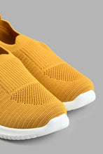 Load image into Gallery viewer, Redtag-Mustard-Slip-On-Boys-Trainers,-Colour:Mustard,-Filter:Boys-Footwear-(3-to-5-Yrs),-New-In,-New-In-BOY-FOO,-Non-Sale,-S22A,-Section:Kidswear-Boys-3 to 5 Years