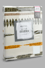 Load image into Gallery viewer, Redtag-Multi-Colour-Geometric-Printed-Fitted-Sheet-(Twin-Size)-Fitted-Sheets-Home-Bedroom-