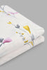 Redtag-Pink-Floral-Printed-Fitted-Sheet-(Double-Size)-Fitted-Sheets-Home-Bedroom-