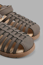 Load image into Gallery viewer, Redtag-Brown-Fisherman-Sandal-Fisherman-Senior-Boys-5 to 14 Years