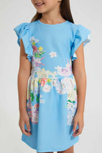 تنزيل الصورة على معرض الصور، Redtag-Assorted-Textured-Printed-Dress-Dresses-Girls-2 to 8 Years