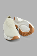 Load image into Gallery viewer, Redtag-Beige-Knit-Slip-On-BSR-Trainers,-Colour:Beige,-Filter:Boys-Footwear-(5-to-14-Yrs),-New-In,-New-In-BSR-FOO,-Non-Sale,-S22A,-Section:Kidswear-Senior-Boys-5 to 14 Years