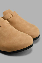 Load image into Gallery viewer, Redtag-Sand-Cork-Mule-BSR-Casual-Sandals,-Colour:Sand,-Filter:Boys-Footwear-(5-to-14-Yrs),-New-In,-New-In-BSR-FOO,-Non-Sale,-S22A,-Section:Kidswear-Senior-Boys-5 to 14 Years