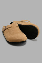 Load image into Gallery viewer, Redtag-Sand-Cork-Mule-BSR-Casual-Sandals,-Colour:Sand,-Filter:Boys-Footwear-(5-to-14-Yrs),-New-In,-New-In-BSR-FOO,-Non-Sale,-S22A,-Section:Kidswear-Senior-Boys-5 to 14 Years