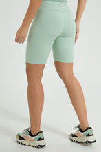 Load image into Gallery viewer, Redtag-Mint-Active-Shorts-Colour:Mint,-Filter:Women's-Clothing,-New-In,-New-In-Women,-Non-Sale,-S22B,-Section:Women,-Women-Shorts-Women's-