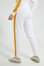 Load image into Gallery viewer, Redtag-White-Active-Pant-Colour:White,-Filter:Women's-Clothing,-New-In,-New-In-Women,-Non-Sale,-S22B,-Section:Women,-Women-Joggers-Women's-