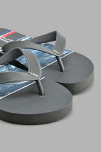 Load image into Gallery viewer, Redtag-Grey-Printed-Toe-Slide-BSR-Flip-Flops,-Colour:Grey,-Filter:Boys-Footwear-(5-to-14-Yrs),-New-In,-New-In-BSR-FOO,-Non-Sale,-S22A,-Section:Kidswear-Senior-Boys-5 to 14 Years
