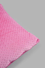 تنزيل الصورة على معرض الصور، Redtag-Pink-Pinsonic-Plain-Cushion-Cushions-Home-Bedroom-