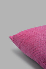 تنزيل الصورة على معرض الصور، Redtag-Pink-Pinsonic-Plain-Cushion-Cushions-Home-Bedroom-