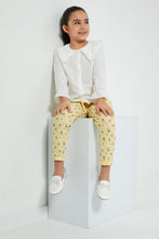تنزيل الصورة على معرض الصور، Redtag-White-Textured-Blouse-Colour:White,-Filter:Girls-(2-to-8-Yrs),-Girls-Blouses,-New-In,-New-In-GIR,-Non-Sale,-S22A,-Section:Kidswear-Girls-2 to 8 Years