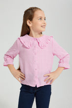 تنزيل الصورة على معرض الصور، Redtag-Pink-Textured-Blouse-Colour:Pink,-Filter:Girls-(2-to-8-Yrs),-Girls-Blouses,-New-In,-New-In-GIR,-Non-Sale,-S22A,-Section:Kidswear-Girls-2 to 8 Years